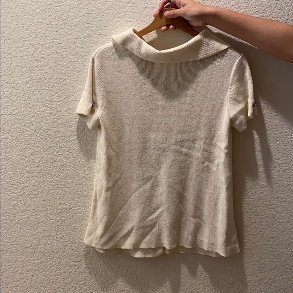 Cream short jacket - Picture 2 of 3